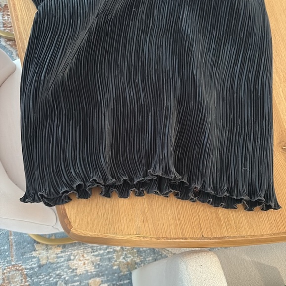 Vintage 80s Black and White Checkered Women's Dress - Picture 6 of 6